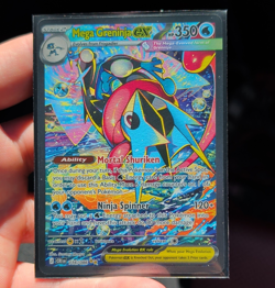 Mega Greninja EX 116/086 Chaos Rising Secret Rare Holo Full Art English 350 HP - Image 1
