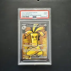 Gholdengo Ex Pokemon Pokemon Par En-Paradox Rift 252 NM PSA 9 - Image 1