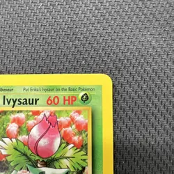 1st Edition Erika’s Ivysaur 41/132 - Gym Challenge - Pokemon TCG NM - Image 4