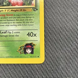1st Edition Erika’s Ivysaur 41/132 - Gym Challenge - Pokemon TCG NM - Image 5