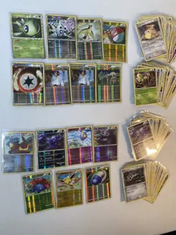 Pokemon TCG- HG SS - Triumphant & Undawnted Regular/Reverse/Holo Lot - 99 Cards - Image 1
