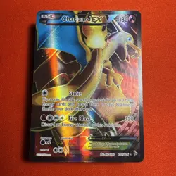 Pokemon TCG Charizard EX Full Art Holo Card 100/106 Flashfire Ultra Rare - Image 3