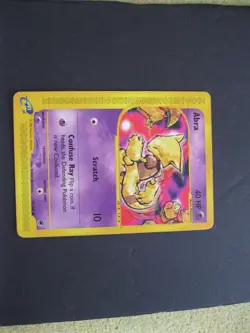 **NM -ABRA # 93/165** POKEMON EXPEDITION base -basic 2002 E-READER / H.KUSAJIMA - Image 3