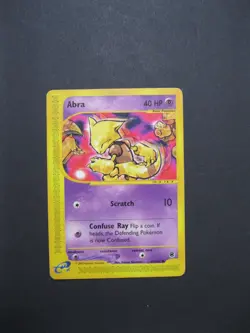 **NM -ABRA # 93/165** POKEMON EXPEDITION base -basic 2002 E-READER / H.KUSAJIMA - Image 5