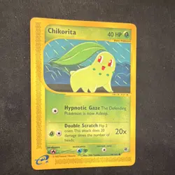 The Pokemon Company Chikorita 099/165 Expedition Base Set Common Regular 40 HP - Image 1