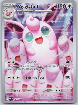 🌟Pokemon TCG Wigglytuff 105/094 Illustration Rare Me02: Phantasmal Flames EN-NM - Image 1