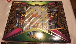 2Xs Pokemon TCG Shining Fates Shiny Eldegoss V Boxes 10 Packs New Sealed - Image 2