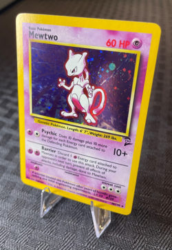 Pokemon Mewtwo Base Set 2 10/130 Holo - Image 4