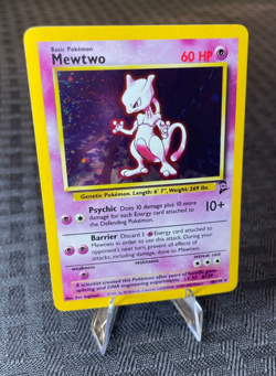 Pokemon Mewtwo Base Set 2 10/130 Holo - Image 5