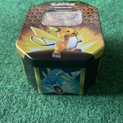 Pokemon TCG: 2019 Hidden Fates Raichu-GX Tin 820650804816 - Image 2