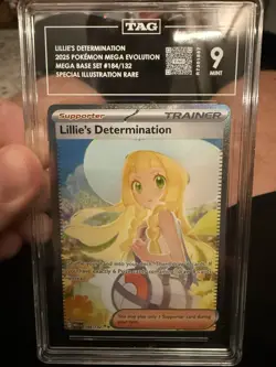 Pokemon TCG Lillie's Determination Trainer 184/132 Special Illustration Rare - Image 1