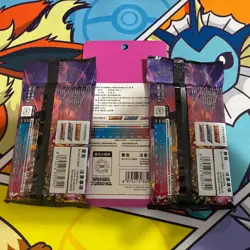 2 Pokemon TCG Chinese Nine Colors Gathering Mew Jumbo Pack CS4bC + 1 Blister - Image 2