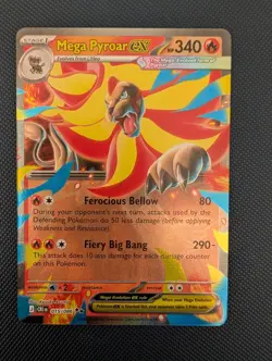 Mega Pyroar ex 015/086 Double Rare - Pokemon TCG Chaos Rising - NM - Image 1