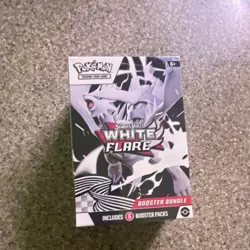 Pokemon TCG Scarlet & Violet White Flare Booster Bundle 6 Packs English 2025 - Image 1