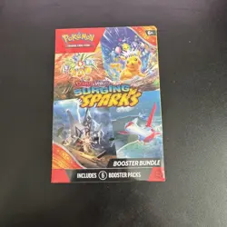 Pokemon TCG Scarlet And Violet Surging Sparks 6 pk Booster Bundle New and Sealed - Image 1