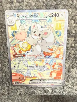 Pokemon TCG Cinccino SIR 119/086 Chaos Rising English NM - Image 5