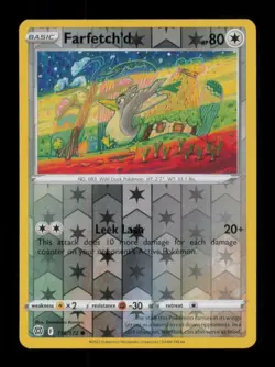 REVERSE HOLO FARFETCH'D COMMON 115/172 LP POKEMON - Image 1