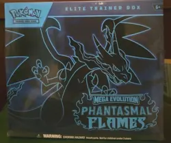 Pokemon TCG Mega Evolution Phantasmal Flames Elite Trainer Box *MAKE AN OFFER * - Image 1