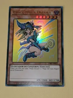 Yugioh! Dark Magician Girl LART-SP019 Ultra Rare Lost Art Promo NM - Image 1