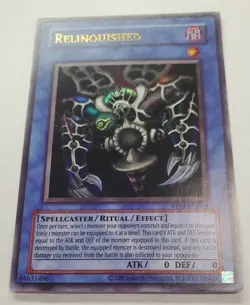 Relinquished - Ultra Rare RP01-EN054 Retro Pack Yugioh TCG - Image 2