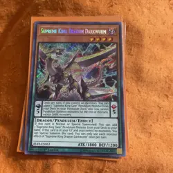 Supreme King Dragon Darkwurm BLRR-EN063 Battles of Legend: Relentless Revenge... - Image 1