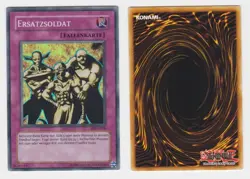 Konami Yu-Gi-Oh Ersatzsoldat PSV-G028 Super Rare (159070) - Image 1
