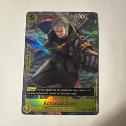 Roronoa Zoro (Illustration Box Vol.3) OP07-113 One Piece Promotion Cards Foil - Image 1