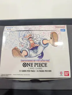 ONE PIECE OP05 AWAKENING OF THE NEW ERA OPEN BOOSTER BOX ENGLISH 22 PACKS - Image 1