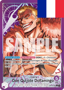 One Piece Card Game ! Donquixote Doflamingo OP14-060 (AA) - Francais ! - Image 1