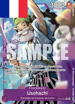 One Piece Card Game ! Uso-Hachi ST18-001 (AA) - Francais ! - Image 1