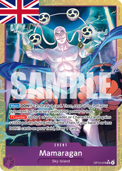 One Piece Card Game ! Mamaragan OP15-078 (AA) - Anglais ! - Image 1