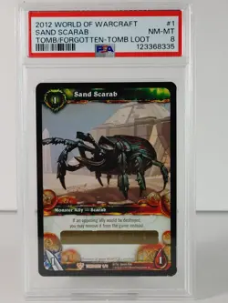 Sand Scarab - LOOT - Tomb of the Forgotten - Warcraft - 1/3 - PSA 8 - Image 1