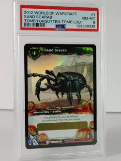 Sand Scarab - LOOT - Tomb of the Forgotten - Warcraft - 1/3 - PSA 8 - Image 2