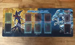 Yu-Gi-Oh! - Speed Duel Game Mat Playmat Dark Magician & Blue-Eyes White Dragon - Image 1