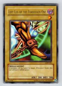 YUGIOH LEFT LEG OF THE FORBIDDEN ONE LOB-121 ULTRA MP* - Image 1