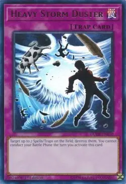 Heavy Storm Duster - DUDE-EN050 - Ultra Rare - 1st Edition - Lightly Played - Image 1