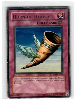 Yu-Gi-Oh! Horn of Heaven Rare DB2-EN076 Heavily Played Unlimited - Image 1