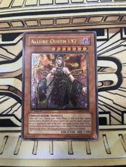 Yu-Gi-Oh Allure Queen LV7 Cyberdark Impact CDIP-EN008 1st Ultimate Rare - Image 1