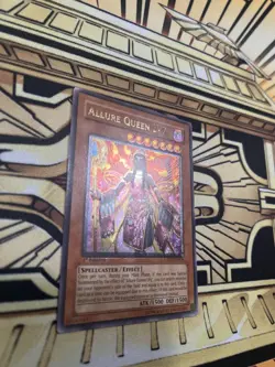 Yu-Gi-Oh Allure Queen LV7 Cyberdark Impact CDIP-EN008 1st Ultimate Rare - Image 2