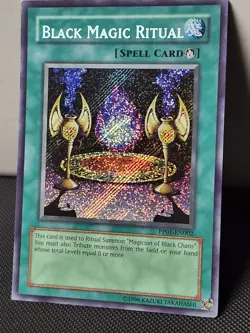Black Magic Ritual - PP01-EN002 - Secret Rare Yu-Gi-Oh NM - Image 1
