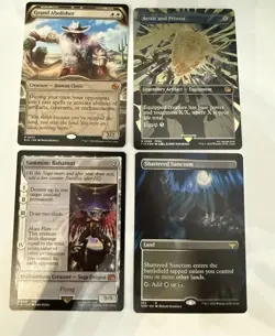 (MTG) Magic the Gathering, 8 card lot random (see pics) with 2 spin down dice - Image 1