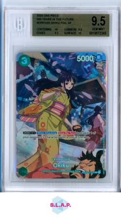 OKIKU SP ONE PIECE 500 YEARS IN THE FUTURE 2024 OP01035 BGS 9.5 - Image 1