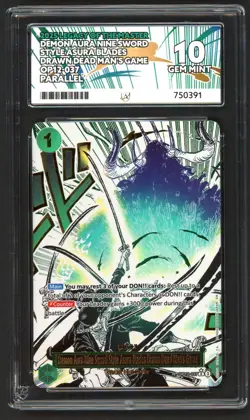 One Piece ACE 10 Demon Aura Nine Sword Style Asura Blades Drawn Dead Mans Game - Image 1