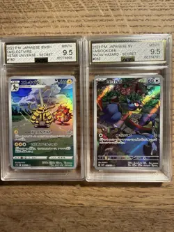 Pokemon Graded Slab Bundle AGS 10/9.5 Cards Inc. Medicham Delibird Charmander - Image 4