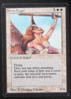 Serra Angel Magic Card Beta LEB MTG - Image 1