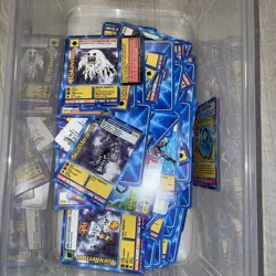 Vintage Digimon Card Lot OVER 140 CARDS! From 1999 - Image 1