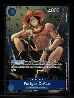 One Piece Card Game Promotional Cards Portgas.D.Ace Promo - Image 1