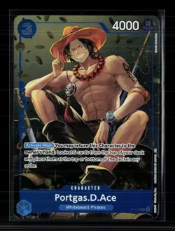 One Piece Portgas.D.Ace (Tin Pack Set Vol. 2) One Piece Promotion Cards P-074 - Image 1