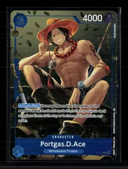 One Piece Portgas.D.Ace (Tin Pack Set Vol. 2) One Piece Promotion Cards P-074 - Image 1