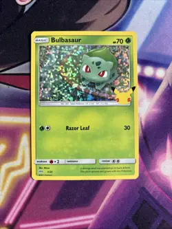 Bulbasaur 1/25 Holo Foil Promo McDonald's 25th Anniversary Pokemon Card 2021 NM - Image 1